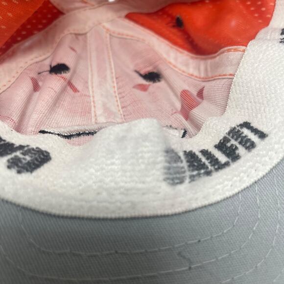 Cincinnati Reds Hat Sportco Ballfit Mesh Fitted Men's Orange Black - Picture 6 of 9